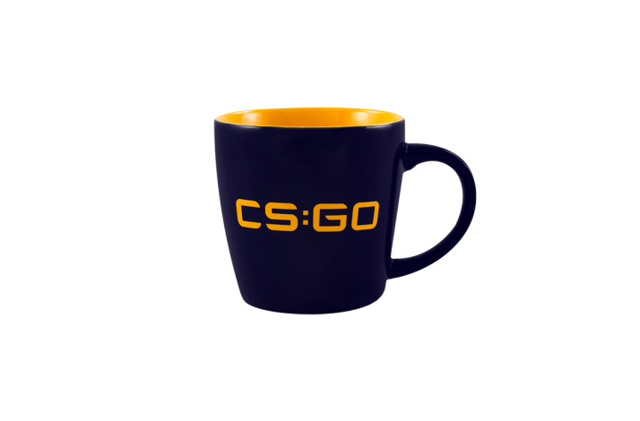 CS:GO logo krus - Navy bl