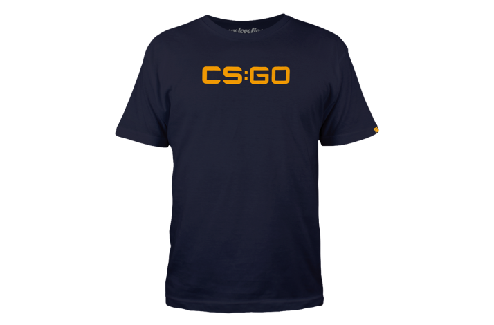 CS:GO T-Shirt - CS:GO logo, orange