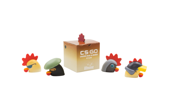 CS:GO Chicken head blindbox + Digital Unlock