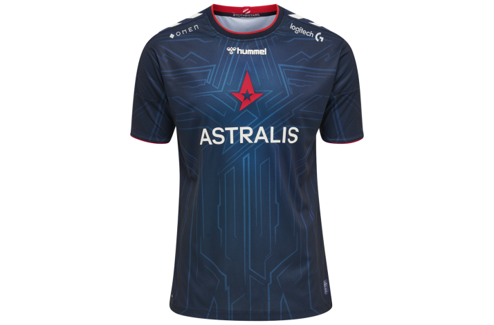 Astralis Officiel Spillertrje 2022 - Kortrmet XXL