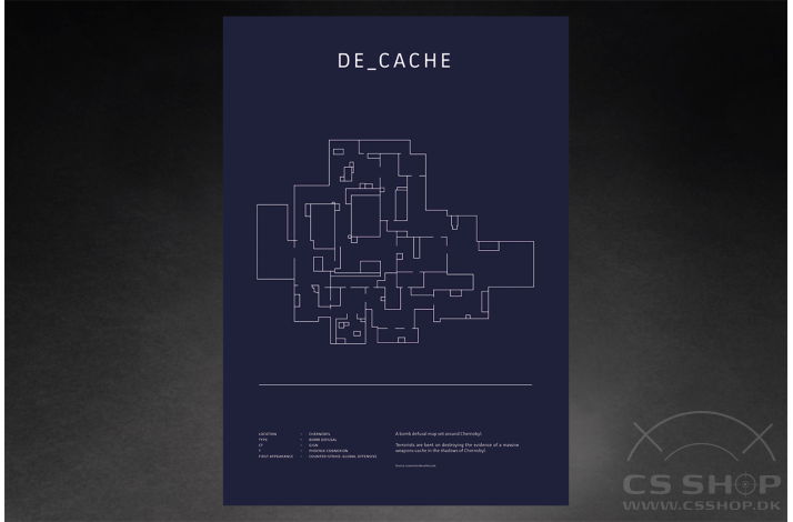 CS:GO plakat - Cache - A2