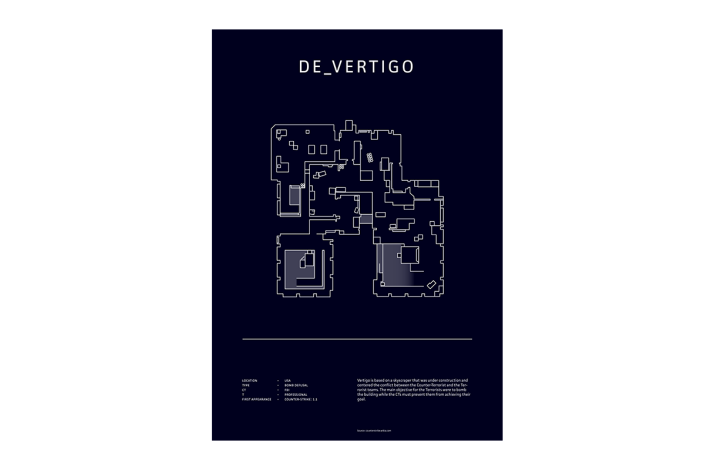 CS:GO plakat - Vertigo - A2